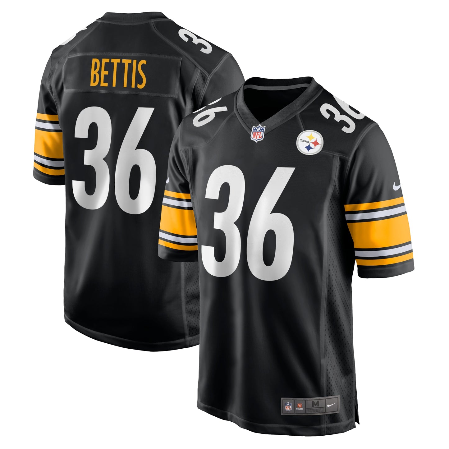 Jerome Bettis Pittsburgh Steelers Nike Retired Player Game Jersey - Black