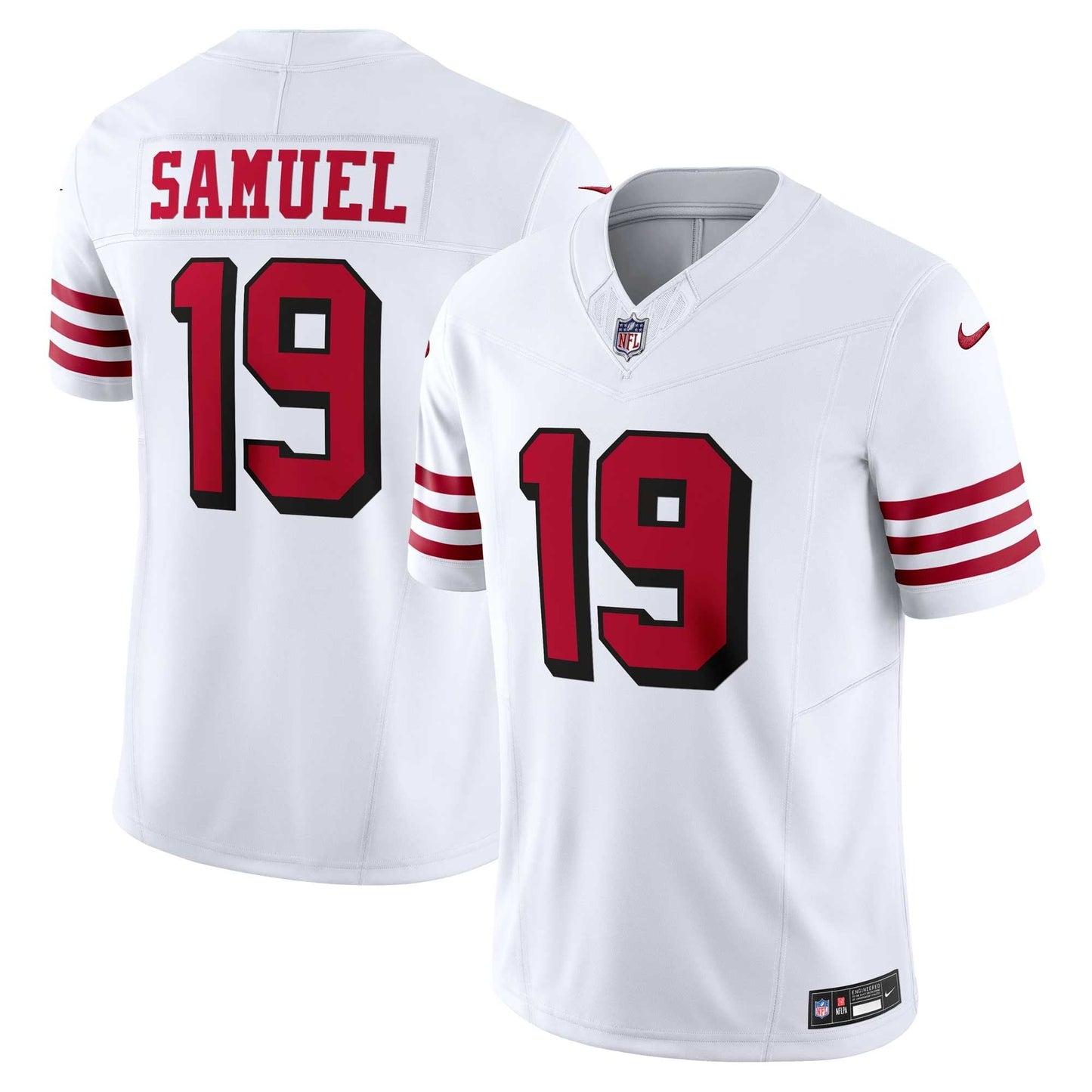 Men's Nike Deebo Samuel White San Francisco 49ers Alternate Vapor F.U.S.E. Limited Jersey