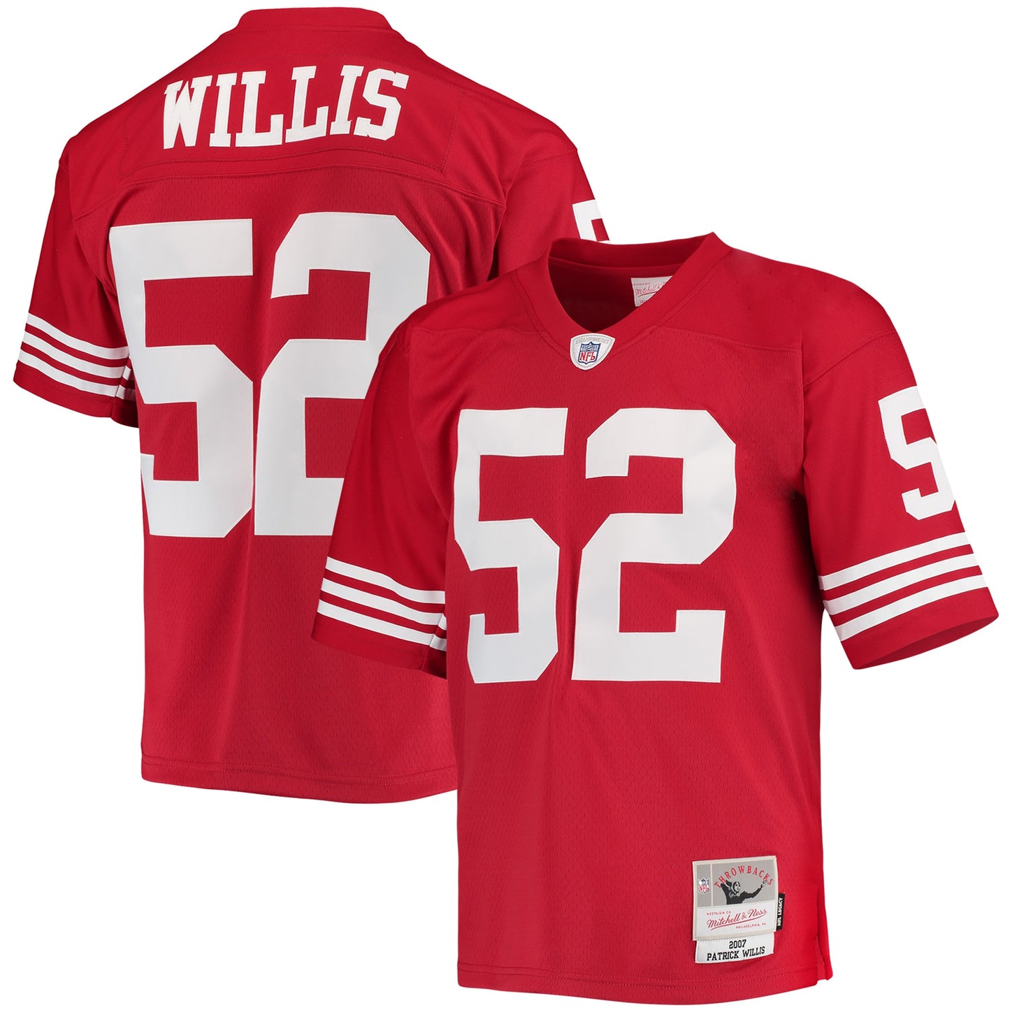Patrick Willis San Francisco 49ers Mitchell & Ness Legacy Replica Jersey - Scarlet