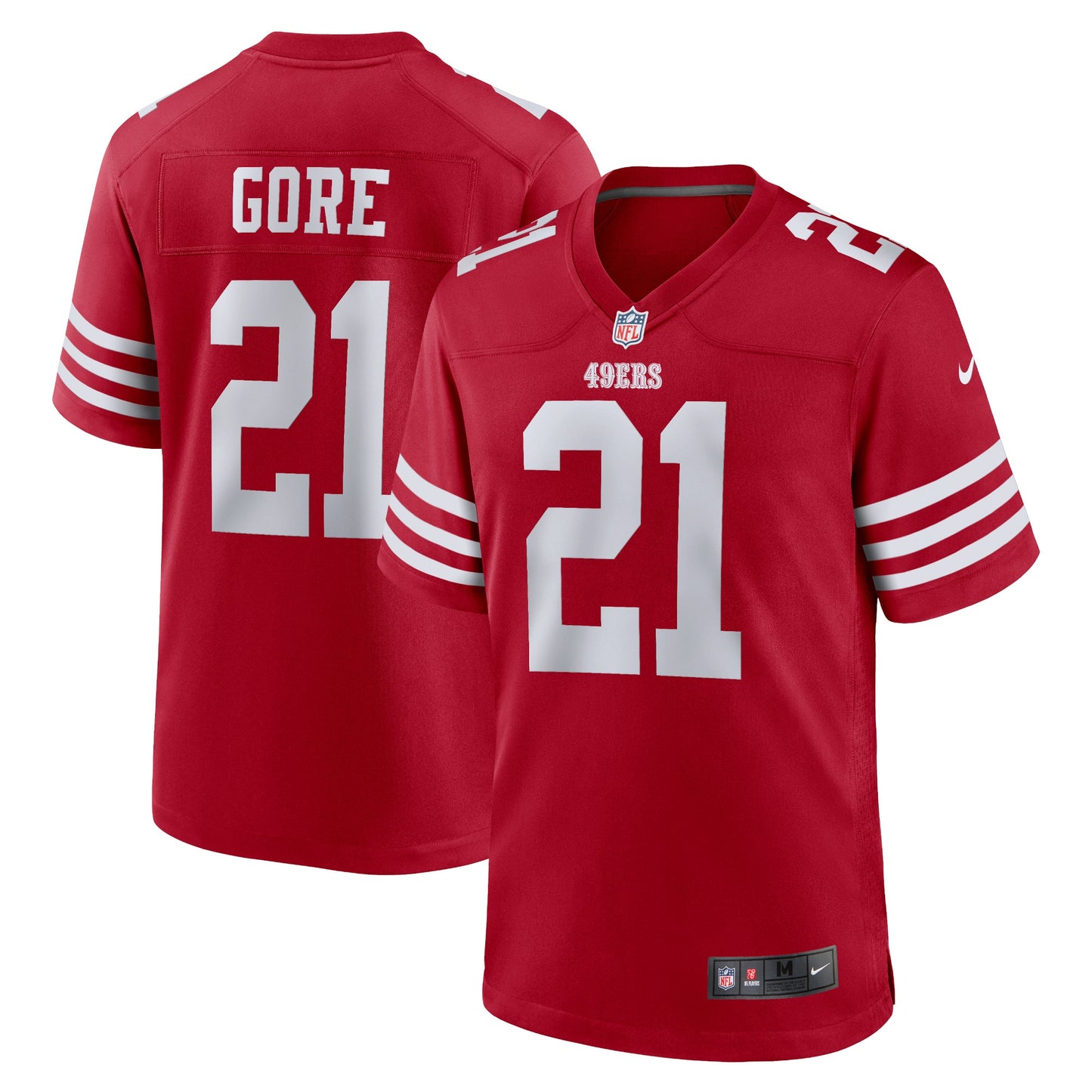 Frank Gore San Francisco 49ers Nike Retired Player Game Jersey - Scarlet