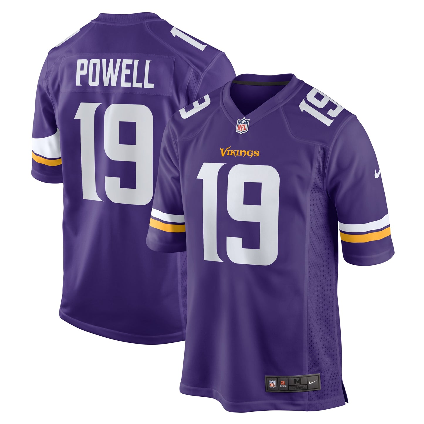 Brandon Powell Minnesota Vikings Nike Game Jersey - Purple