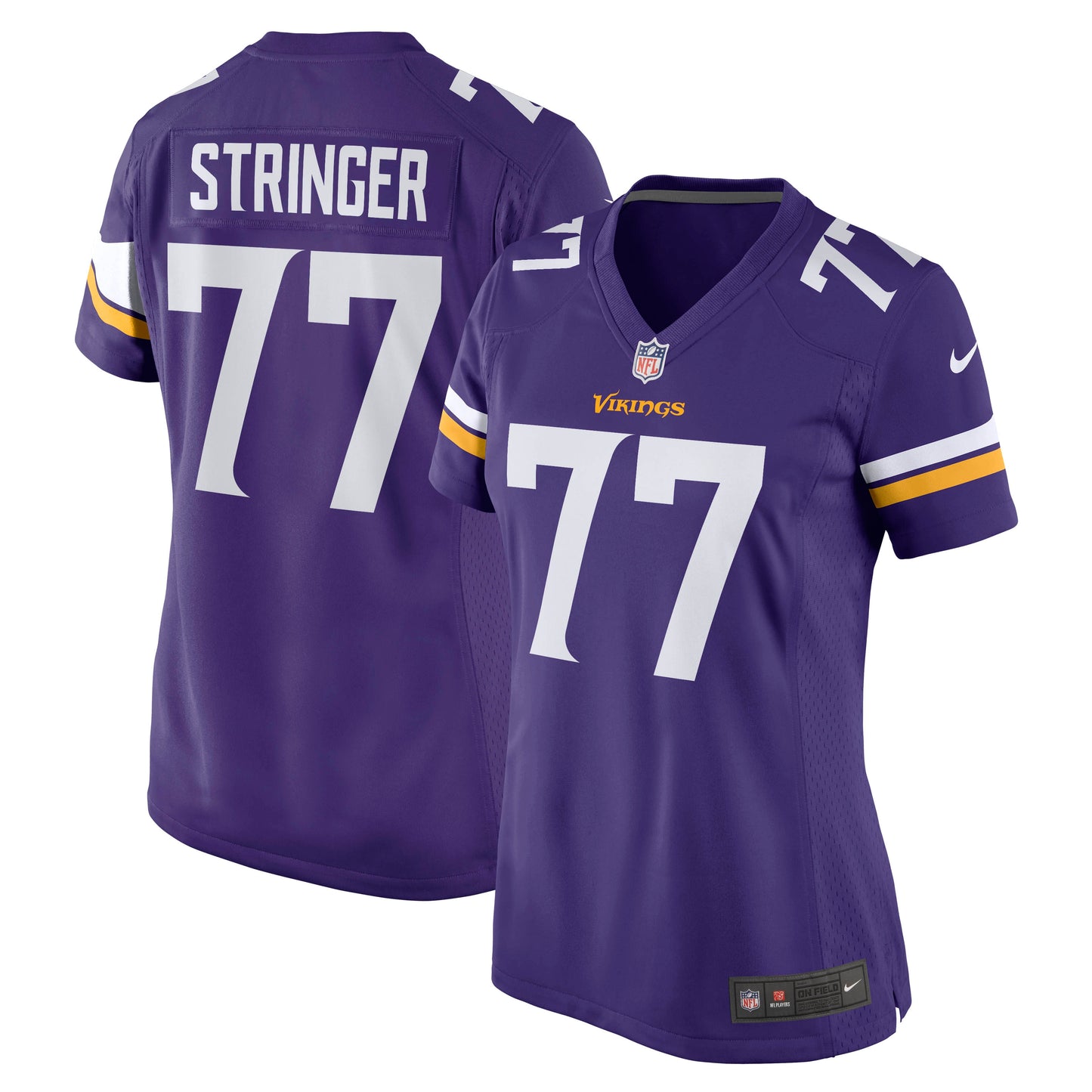 Korey Stringer Minnesota Vikings Nike Women's Retired Player Jersey - Purple