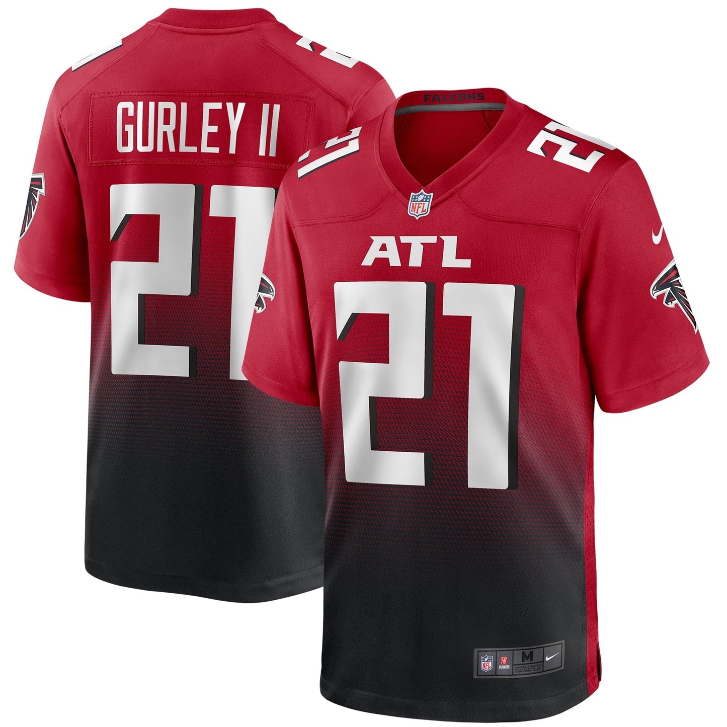 Men's Nike Todd Gurley II Red Atlanta Falcons 2nd Alternate Game Jersey