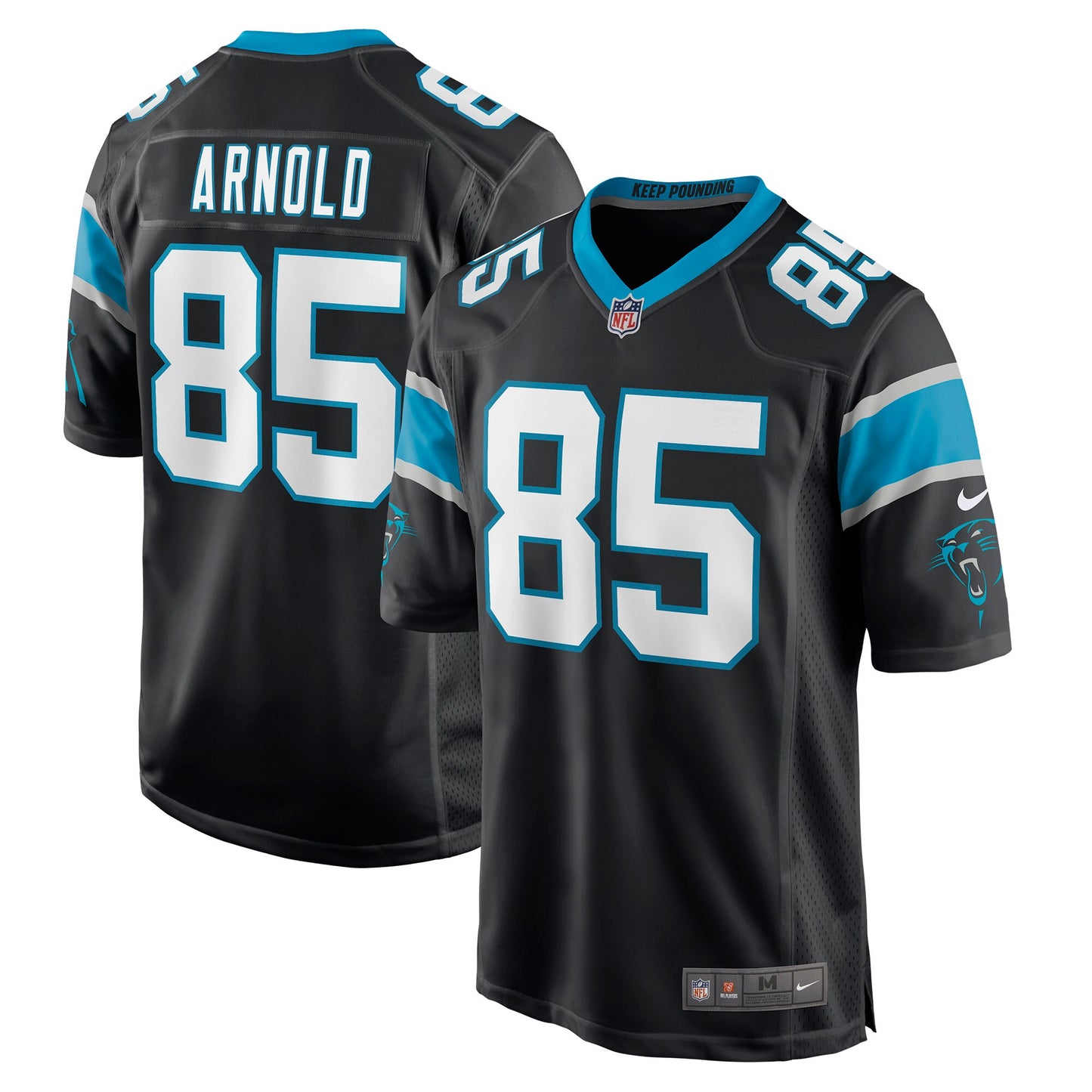 Dan Arnold Carolina Panthers Nike Game Jersey - Black